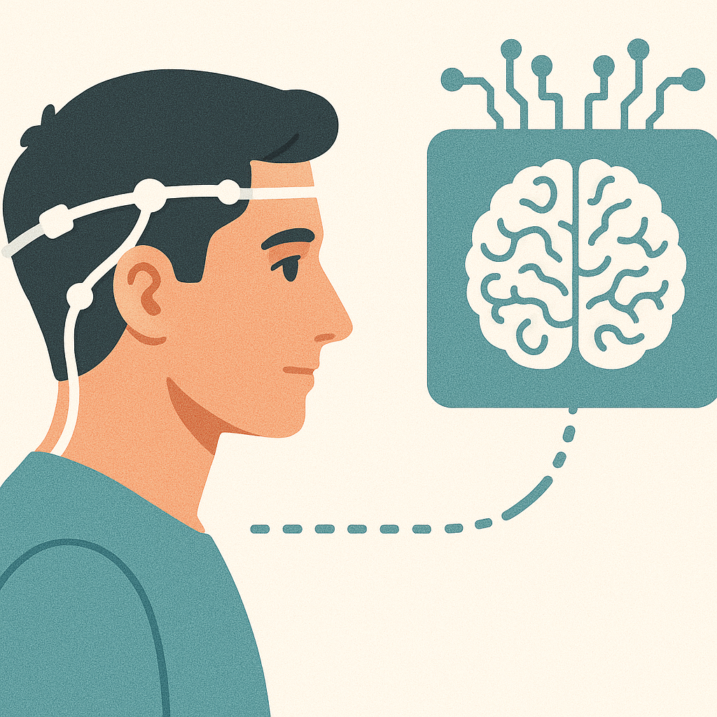 Обработка данных мозга нейросетью